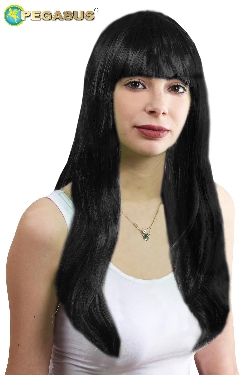 PARRUCCA VALENTINA LUNGA NERA